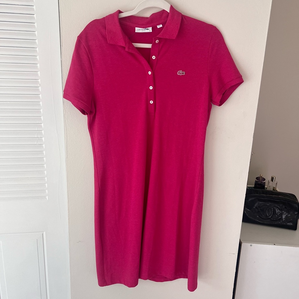 Lacoste t shirt dress